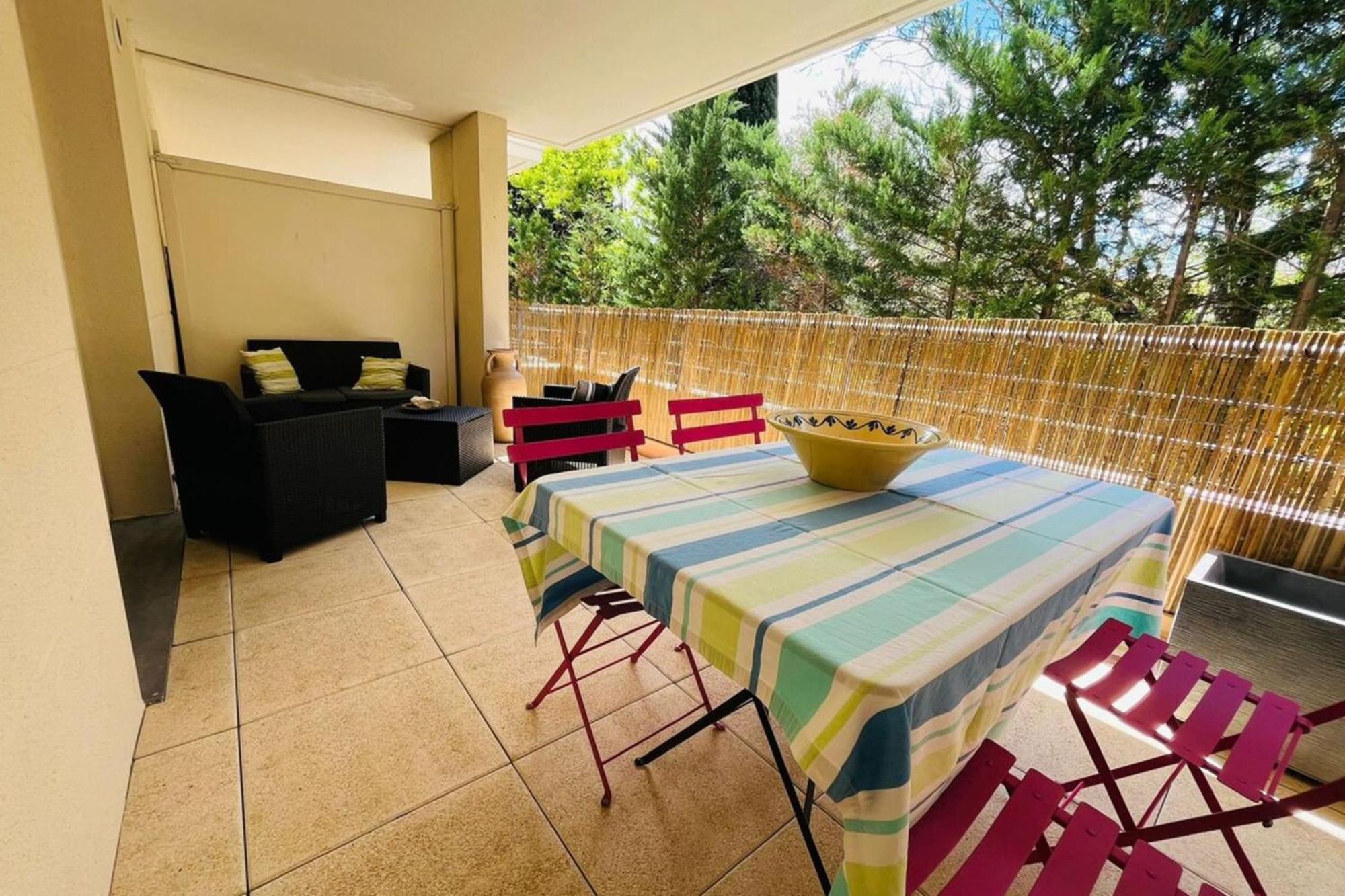 Апартаменты Le Rimini Terrasse Wifi Parking Prive Нарбонна Экстерьер фото